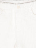 Pantaloni di velluto a coste per neonato Il Gufo bianco con gamba dritta A24PL030V6012 100 IL GUFO 