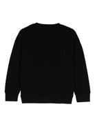 Felpa con stampa per bambino John Richmond Junior nero con maniche lunghe RBA24140FE BLACK JOHN RICHMOND JUNIOR 