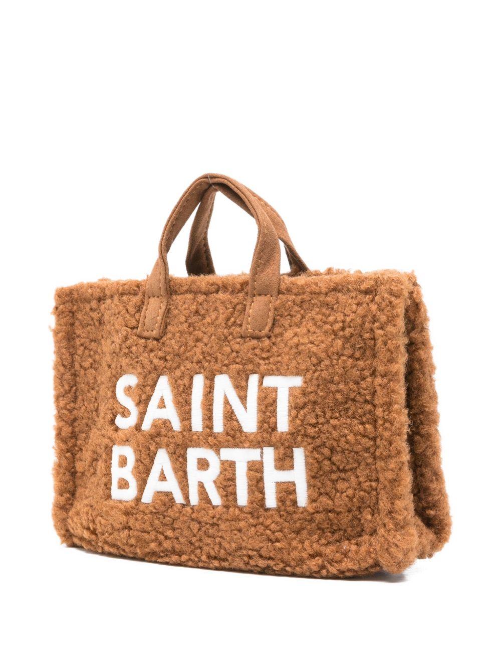Phone bag per bambina MC2 Saint Barth Kids marrone con effetto teddy PHONE004 00221I MC2 ST. BARTH KIDS 
