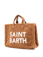 Phone bag per bambina MC2 Saint Barth Kids marrone con effetto teddy PHONE004 00221I MC2 ST. BARTH KIDS 