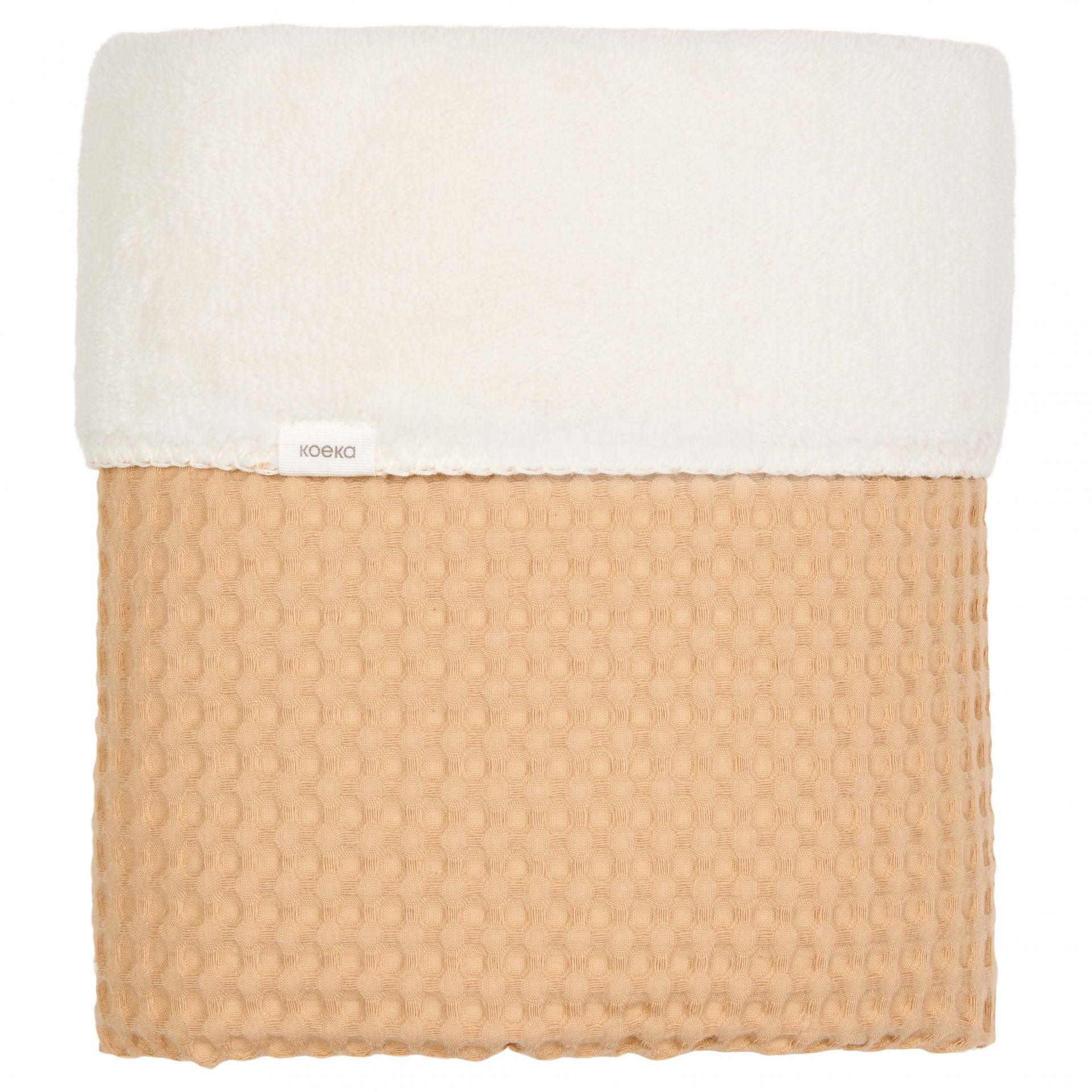 Coperta per culla Teddy Oslo naturale/ciottolo beige 1015-44-020 905 KOEKA 