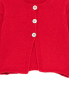 Cardigan per neonata Mariella Ferrari rossa con bottoni MGI9 158 MARIELLA FERRARI 