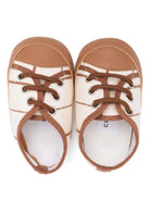 Sneakers primi passi per neonato Colorichiari beige a righe MN958141 4776 28 COLORICHIARI 