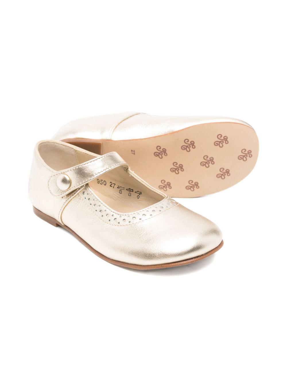 Ballerine per bambina Tartine Et Chocolat oro con cinturino GA LA04 01 TArtine & Chocolat 
