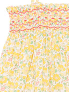 Top Apolline per bambina Bonpoint bianco con spalline sottili S05GBLW00021 534B BONPOINT 