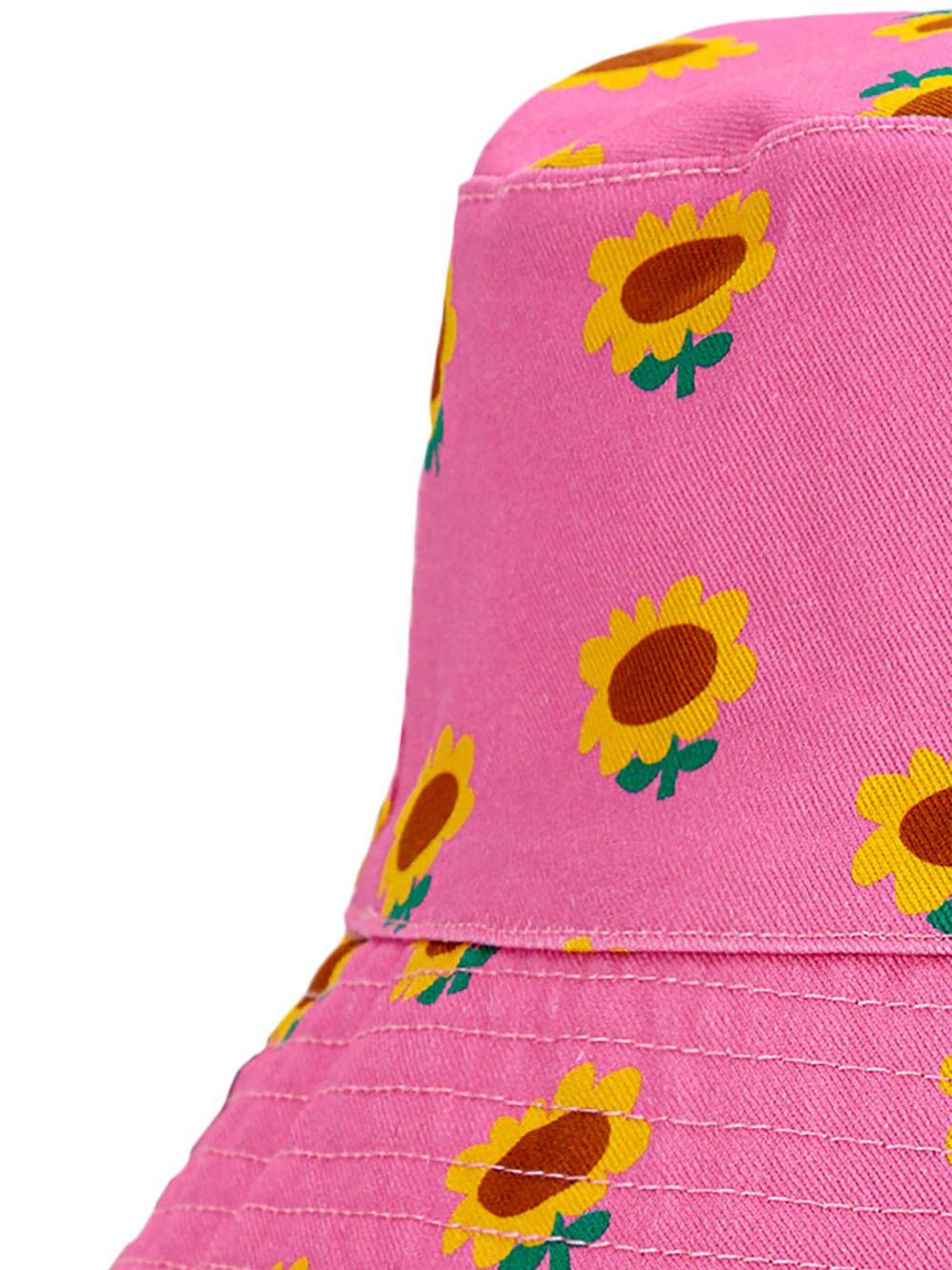Cappello per bambino Bobo Choses rosa con logo B125AI017 561 BOBO CHOSES 