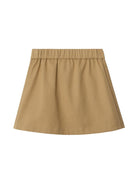 Gonna plissettata per neonata Burberry Kids beige con motivo ricamato 8100467 B9719 BURBERRY KIDS 