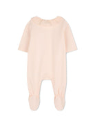 Set tutina, bavaglino e cappellino per neonata Chloé Kids rosa con volant C20926 440 CHLOE' KIDS 
