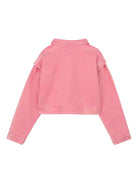 Giubbino per bambina DKNY Kids rosa con colletto D62687 48K DKNY 