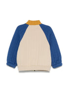 Felpa per neonato Bobo Choses Baby Little Tin Soldier beige e blu con dettaglio soldatino B224AB044 991 BOBO CHOSES 