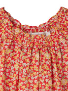 Abito dorato per bambina Bonpoint rosso con maniche ad aletta C05XDRW00001 651A BONPOINT 