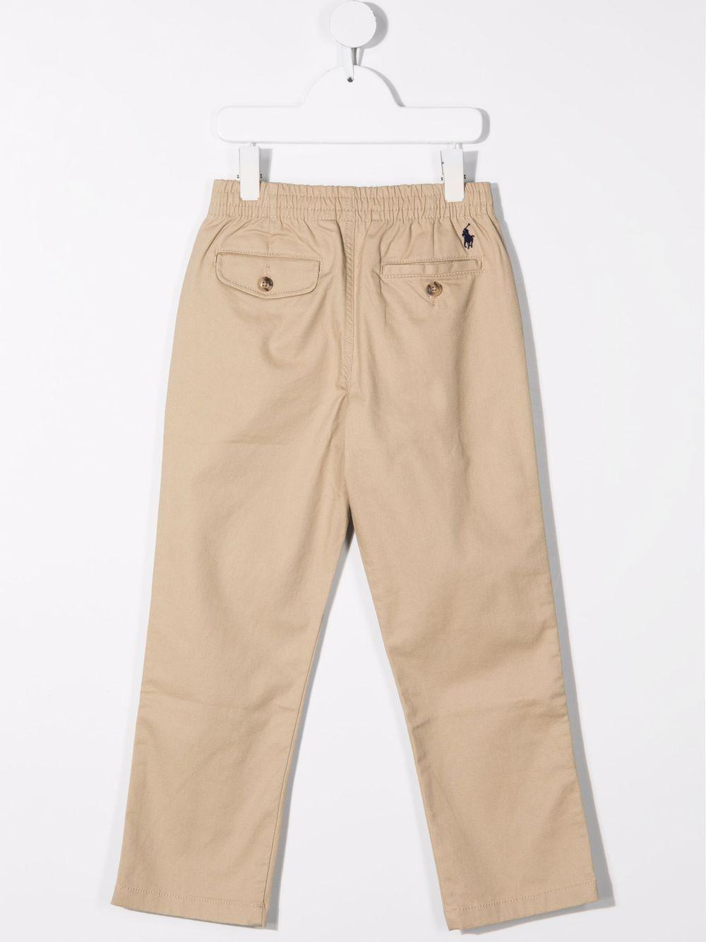 Chino per bambino POLO RALPH LAUREN KIDS beige elasticizzati 855803 001 Ralph Lauren kids 