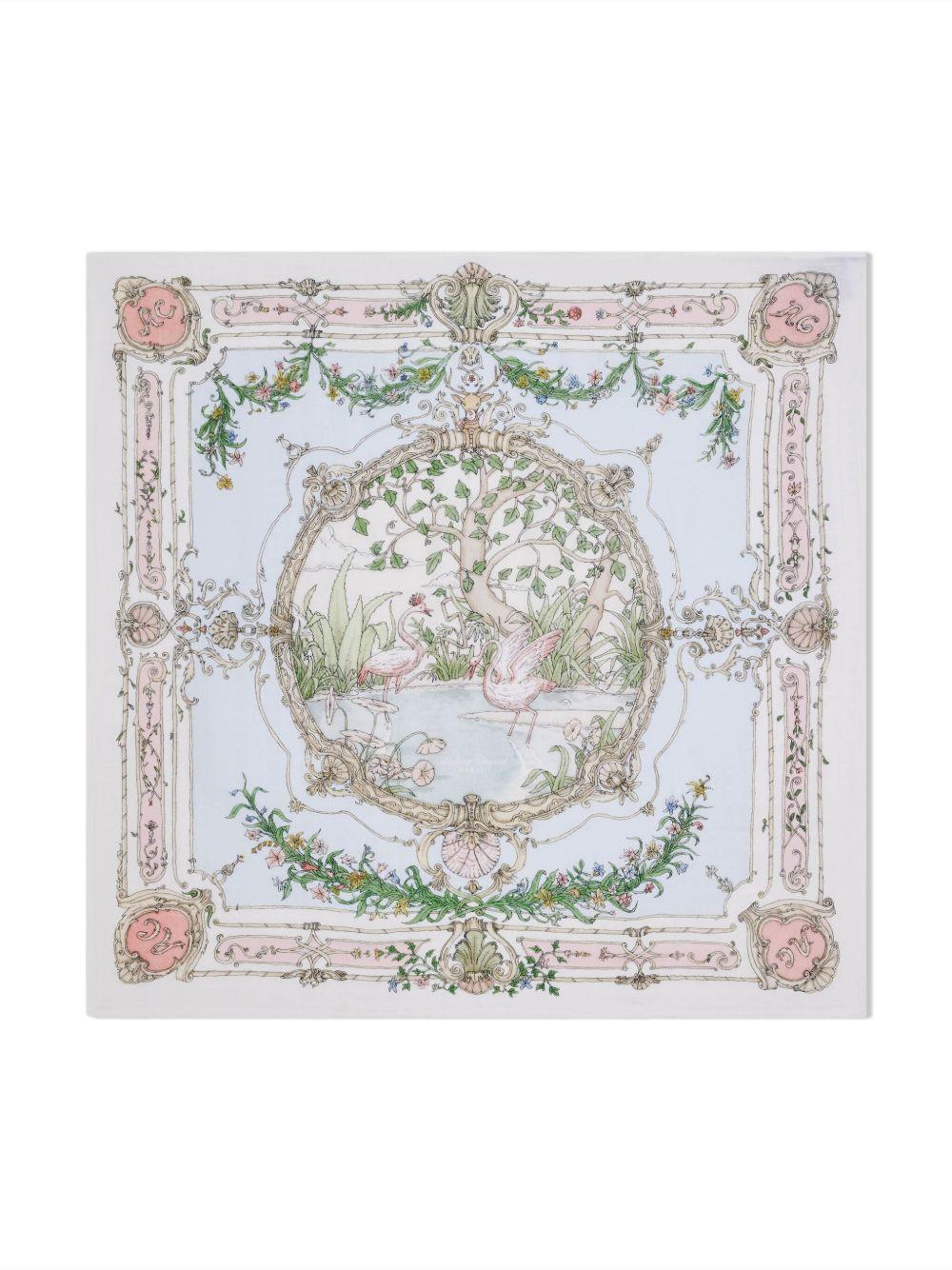 Coperta per neonati Atelier Choux multicolore con stampa illustrazione CA-CQ-TAO R-U ATELIER CHOUX PARIS 