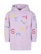 Abito per bambina Stella McCartney Kids viola con cappuccio TV1D60 Z2102 591EM STELLA McCARTNEY KIDS 