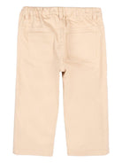 Pantaloni per neonato Fendi Kids beige con tasche con logo FF BMF264 AS5Y F1P2N FENDI KIDS 