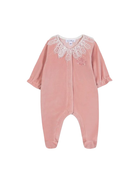 Tutina per neonata Tartine Et Chocolate rosa con colletto in pizzo CB54050 36 TArtine & Chocolat 