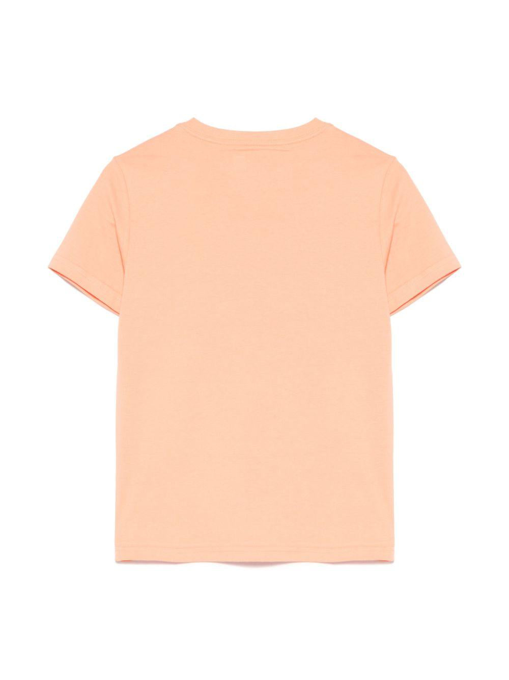 T-shirt per bambini Polo Ralph Lauren Kids arancione con ricamo sul petto 322832904 510 Ralph Lauren kids 