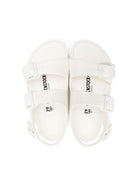 Sandali per bambini Birkenstock Kids Milano Essentials bianco con fibbia 1019458 WHITE BIRKENSTOCK 