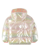 Giubbino per bambina Billieblush bianco con design iridescente U21598 Z41 BILLIEBLUSH 