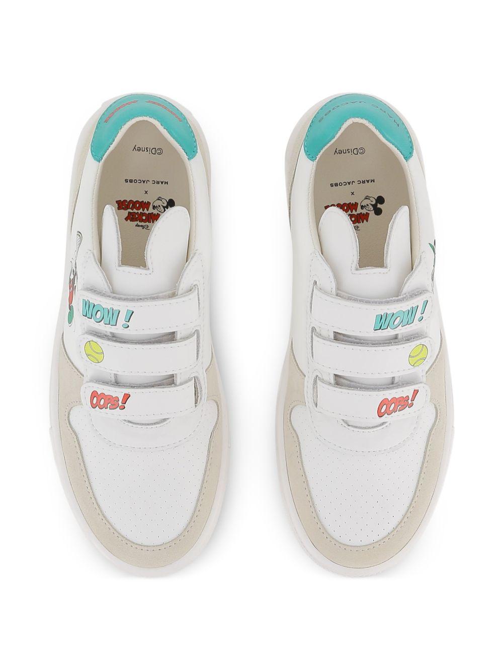 Scarpe per bambino The Marc Jacobs Kids bianche con dettaglio logo W60825 241 THE MARC JACOBS KIDS 