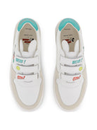 Scarpe per bambino The Marc Jacobs Kids bianche con dettaglio logo W60825 241 THE MARC JACOBS KIDS 