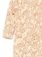 Tutina per neonata Mini Rodini beige con stampa animalier 1100029613 BEIGE MINI RODINI 