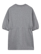 Abito per bambina Chloé Kids grigio con logo sul davanti C20617 A46 CHLOE' KIDS 