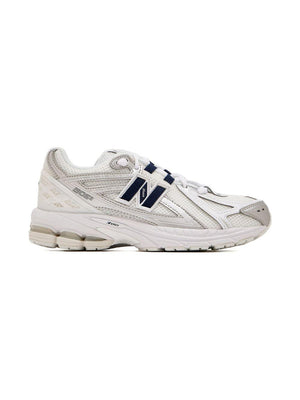 New Balance Kids 1906 white sneakers with logo application