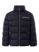 Giacca Joe per bambino Moncler Enfant nera trapuntata con bottoni automatici K29541A00026597X2 999 MONCLER ENFANT 