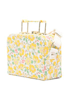 Borsa a spalla a fiori per bambina Bonpoint giallo con tracolla regolabile S05GBAW00013 534B BONPOINT 