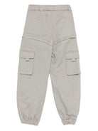 Pantaloni per bambina Pinko Kids grigio design cargo KFPA026CCE034 5028 PINKO KIDS 