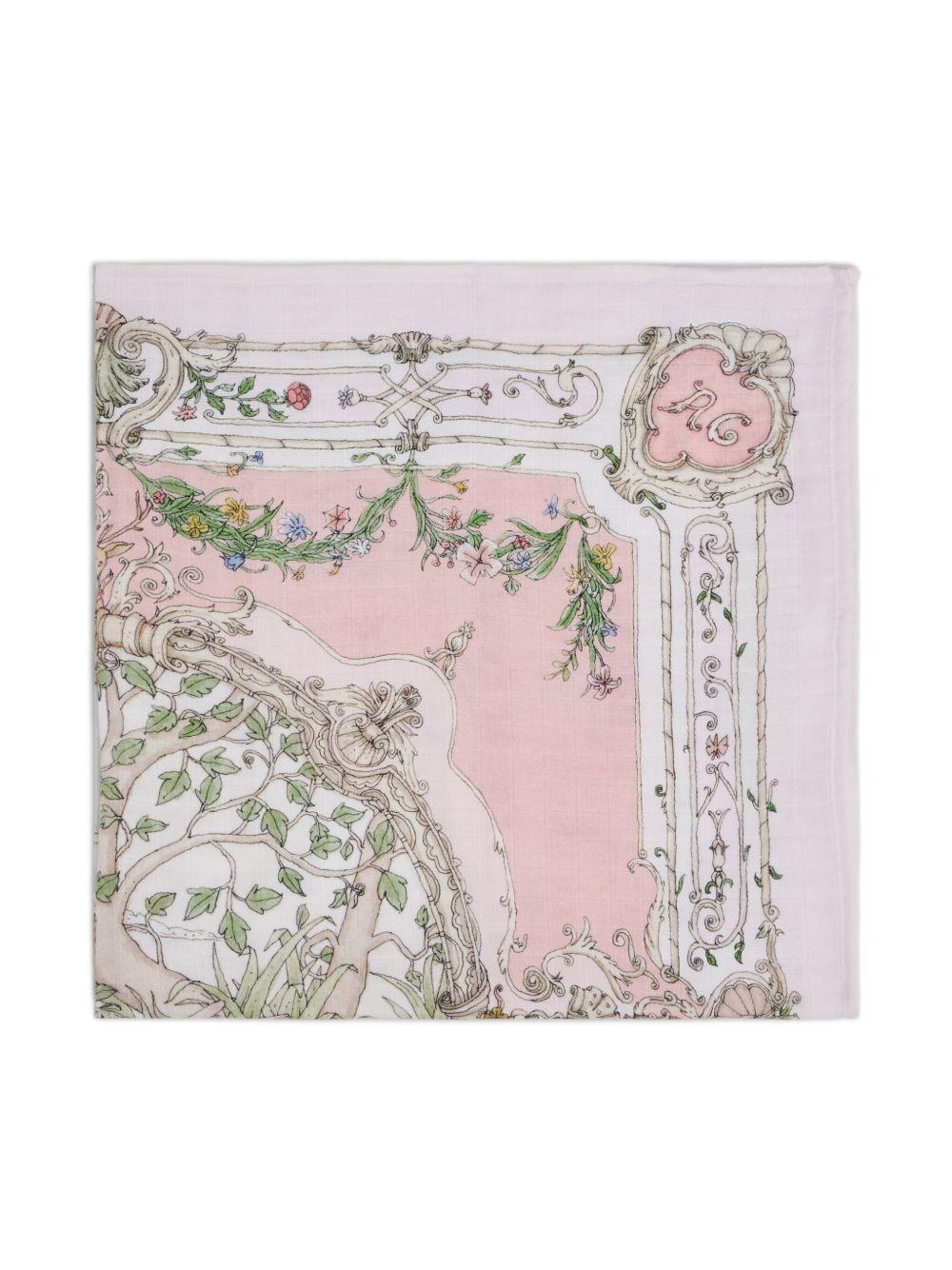 Lenzuola da culla per neonati Atelier Choux multicolore con stampa illustrazione CA-CQ-TAP P-U ATELIER CHOUX PARIS 