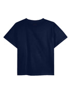T-shirt per bambino Kenzo Kids blu con stampa logo K61699 84N KENZO KIDS 