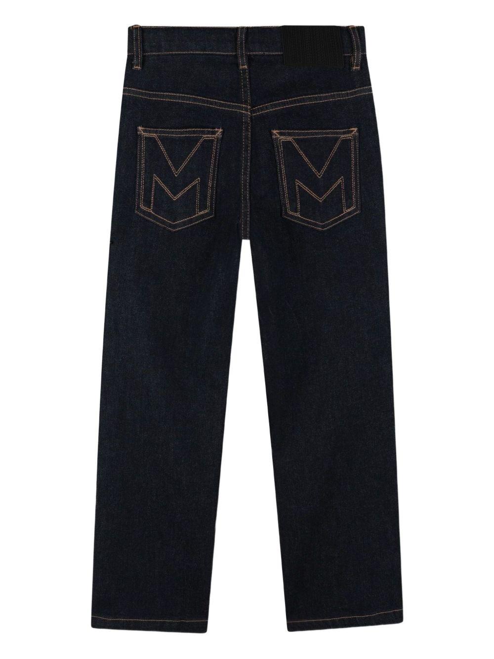 Jeans per bambina Marc Jacobs Kids denim con decorazioni di pietre multicolor W60595 Z10 THE MARC JACOBS KIDS 