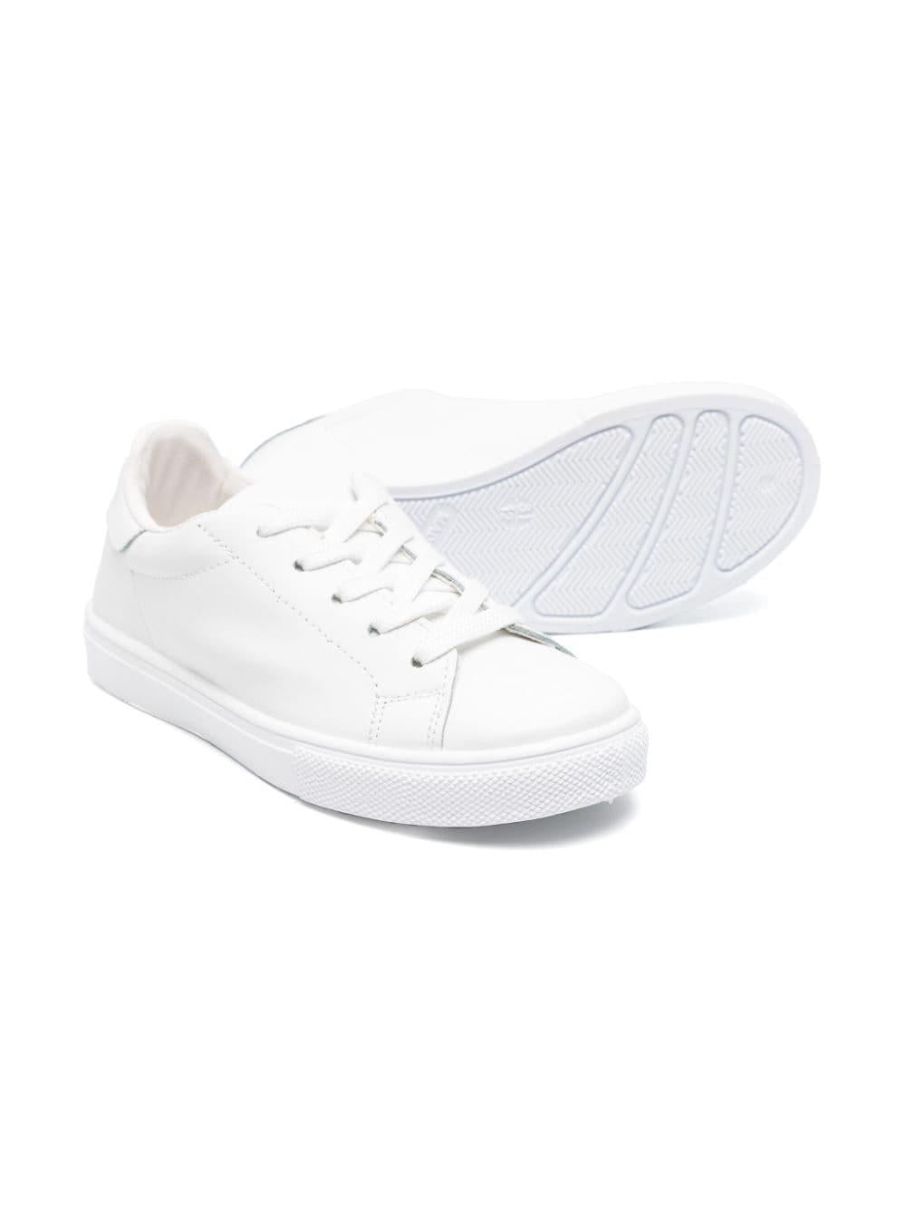 Sneakers per bambino Paolo Pecora Kids bianco in finta pelle PP3603-25E BIANCO PAOLO PECORA KIDS 