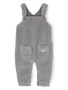 Salopette per neonati Donsje Malur grigio con design in finta pelliccia 4084800 00162 DONSJE 