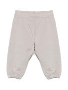 Pantaloni sportivi per neonato Mini Rodini grigio con applicazione con logo 2513012397NB GREY MINI RODINI 