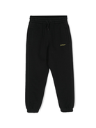 Pantaloni sportivi per bambino Off-White Kids nero con gamba affusolata OBCH001F24FLE002 1014 OFF WHITE KIDS 