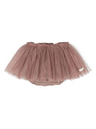 Gonna per neonata Donsje Rieta grigio/viola con rete in tulle 3034400 00106 DONSJE 