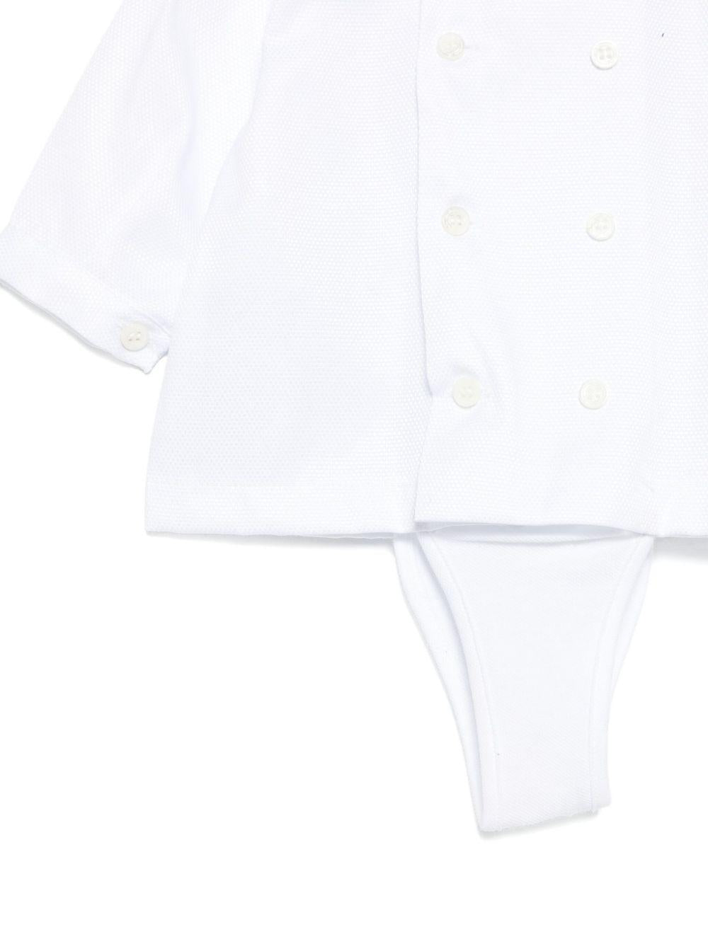 Set t-shirt e short per neonato La Stupenderia blu con colletto tondo 1CBCT11 Z29 LA STUPENDERIA 