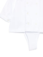 Set t-shirt e short per neonato La Stupenderia blu con colletto tondo 1CBCT11 Z29 LA STUPENDERIA 
