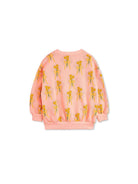 Felpa per bambina Mini Rodini Winter Flowers rosa con stampa all over 2472015028 PINK MINI RODINI 