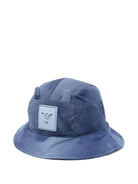 Cappello per bambino Emporio Armani Kids blu con trama a pois EB001129 AF20710 U9360 EMPORIO ARMANI KIDS 