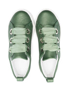 Sneakers per bambina Colorichiari verde con soletta in pelle con logo FJ958172 4114 35 COLORICHIARI 