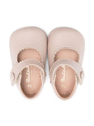 Scarpe primi passi per neonata Eli1957 beige con soletta in pelle con logo 0347AL NUDE ElI 