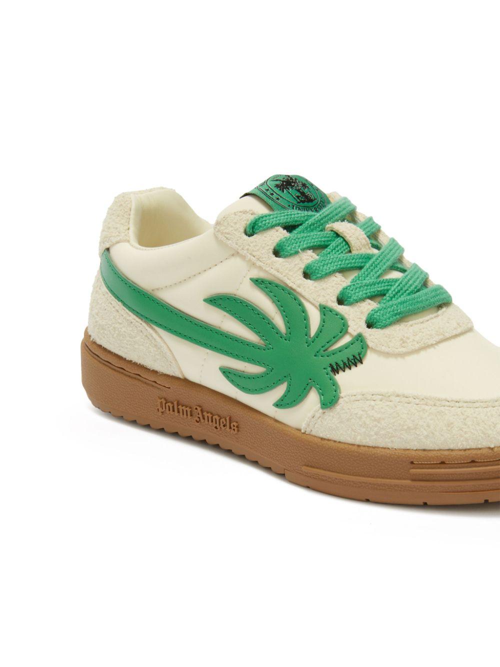 Sneakers Palm Beach University per bambino Palm Angels Kids beige con punta tonda PBIA015S25FAB001 6155 PALM ANGELS KIDS 