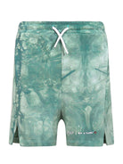 Shorts per bambino MSGM Kids verde con tasche laterali S6MSJBBE245 089 MSGM KIDS 