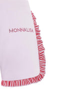 Shorts per bambina Monnalisa bianchi con ruches 19G407 7012 0099 MONNALISA 