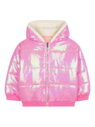 Giubbino per bambina Billieblush rosa con paillettes U21374 473 BILLIEBLUSH 