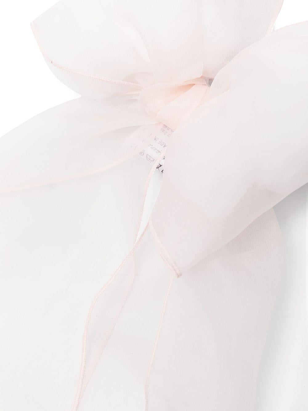 Fermaglio per bambina La Stupenderia rosa con fiocco con fermaglio a barretta AJMT72 O23 LA STUPENDERIA 